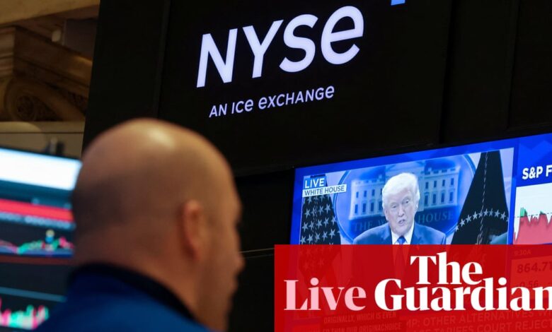 US dollar and European stock markets drop after Trump announces 15% global tariff – business live | Business US dollar and European stock markets drop after Trump announces 15% global tariff – business live | Business