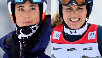 Скијашица Бела Рајт се спотакнула у несрећи на Линдзи Вон Гејт