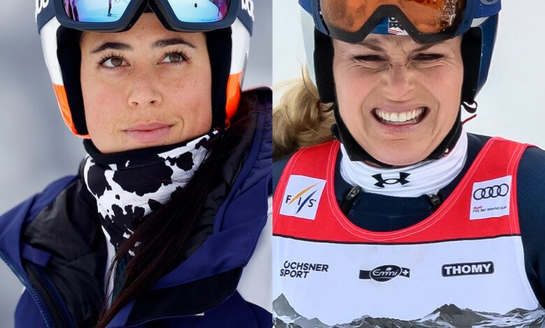 Скијашица Бела Рајт се спотакнула у несрећи на Линдзи Вон Гејт