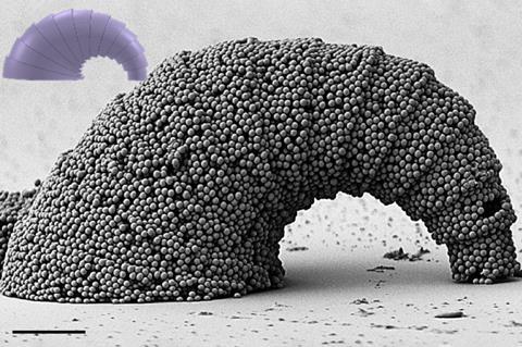 Хибридна нанофабрикација гради 3Д наноструктуре од скоро сваког материјала