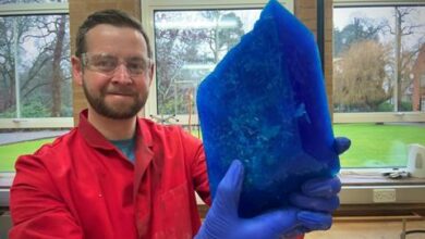 Највећи кристали на свету: од 2 кг бакар сулфата до гиганата од 50 тона