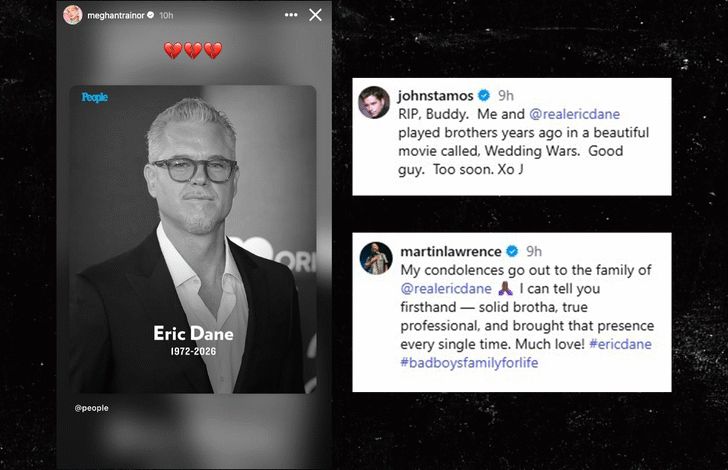 Познате личности се сећају Ерика Дејна након његове смрти