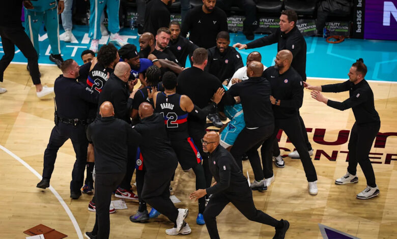 НБА суспендовала 4 играча због туче Пистонс-Хорнетс, укључујући 7 утакмица за Исаиах Стеварта