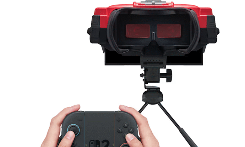 Нинтендо Виртуал Бои додатак вам омогућава да играте ВР Марио и Зелда на Свитцх 2