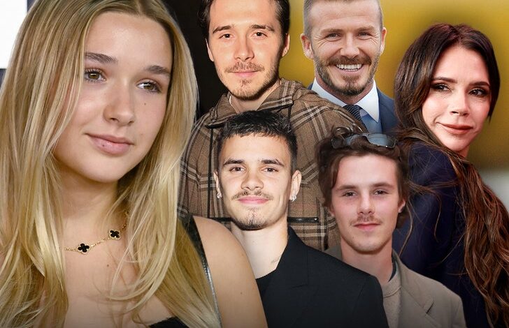 Харпер Бекам показује љубав браћи усред породичне свађе