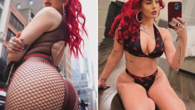 Јустина Валентине ватрене фотографије за прославу свог 39. рођендана