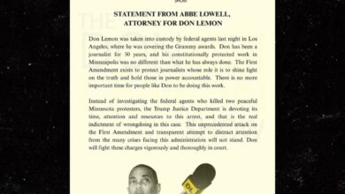 Дон Лемон препричава хапшење од стране федералних агената у емисији „Јимми Киммел Ливе“ Дон Лемон препричава хапшење од стране федералних агената у емисији „Јимми Киммел Ливе“