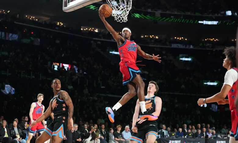 НБА звезде у успону: Тим Винце тријумфује иза 2 победника у игри новајлија Сиксерса ВЈ Едгецомбе-а