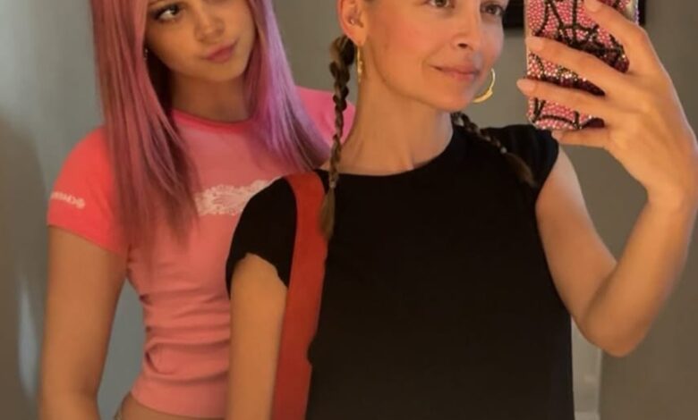 Ницоле Рицхие Даугхтер Кате Мадден Таттоо Трибуте