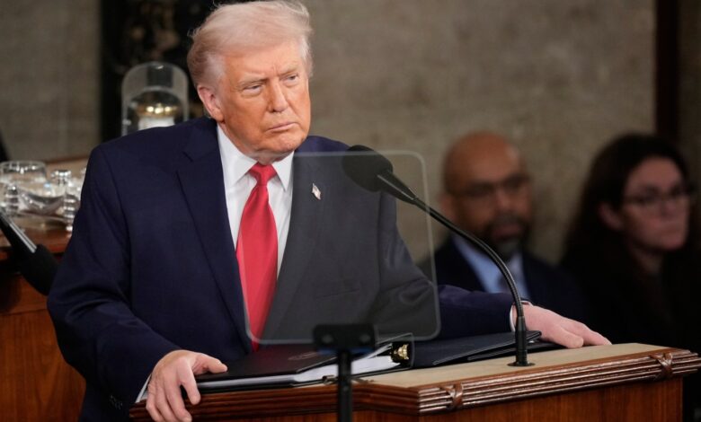 Read the complete transcript of Trump’s 2026 State of the Union