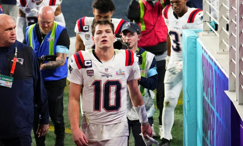 Квотербек Патриотса Дрејк Меј дао новости о повреди након што му је била потребна ињекција да би играо у поразу у Супербоулу