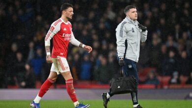 Повреде Арсенала Рикарда Калафјорија и Бена Вајта блистају у победи у ФА купу над Виганом Повреде Арсенала Рикарда Калафјорија и Бена Вајта блистају у победи у ФА купу над Виганом