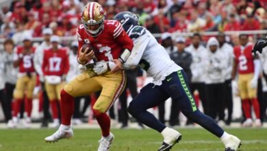 Сеахавкси трче Супер Бовл за победу над 49ерсом ’24 на стадиону Леви’с Сеахавкси трче Супер Бовл за победу над 49ерсом ’24 на стадиону Леви’с