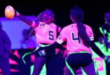 Флаг фудбал је преузео област залива током недеље Супербоула