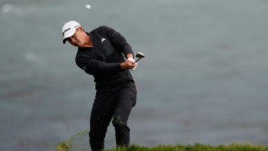 Пеббле Беацх Про-Ам наслов припада Цал производу Цоллин Морикава