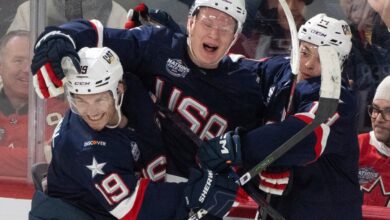 Када тим САД игра у Милану Кортини