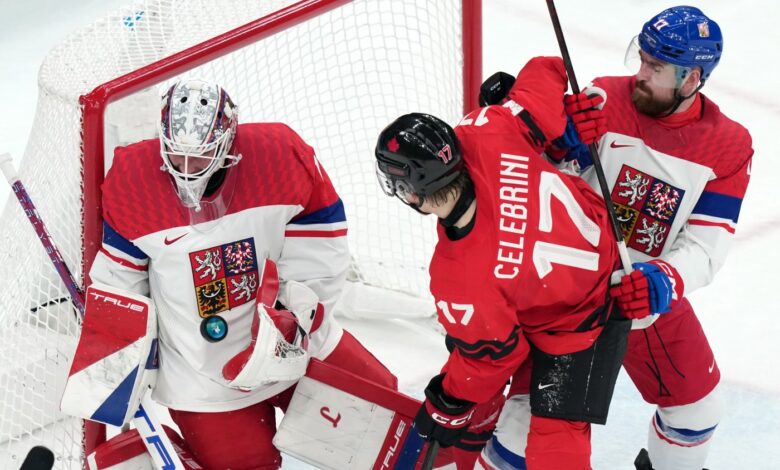 Маклин Целебрини има три бода док је Канада победила Чешку у четвртфиналу Маклин Целебрини има три бода док је Канада победила Чешку у четвртфиналу