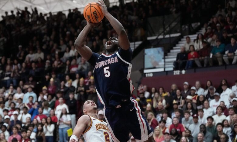 Гонзага савладао Санта Клару резултатом 94-86 и преузео прво место – Тхе Мерцури Невс