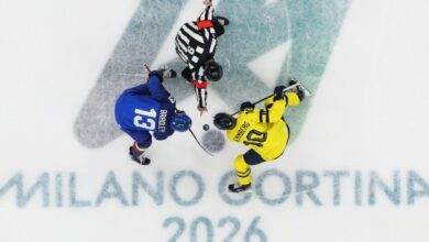 Алекс Венберг из Сан Хозеа Шаркса има драгоцену улогу за Шведску на Олимпијским играма