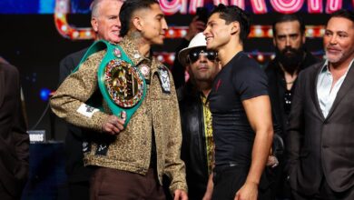 Риан Гарциа против Марио Барриос уживо: Време почетка, табла, ажурирања борбе и резултати вечерас Риан Гарциа против Марио Барриос уживо: Време почетка, табла, ажурирања борбе и резултати вечерас