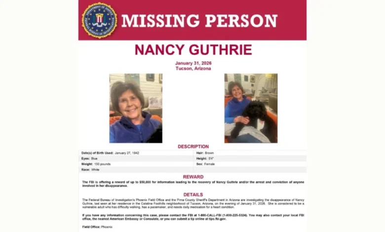 ФБИ активира протокол и гледа Мексико у случају Нанци Гутхрие