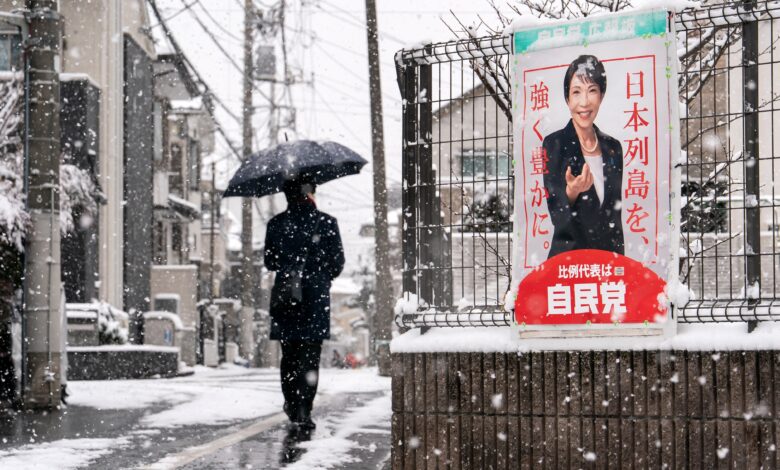 Јапан се припрема док Такаицхи почиње нови мандат са огромним мандатом за ултраконзервативну агенду са ниским порезима