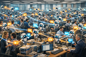 Агенти вештачке интелигенције претворили су гледаоце Супер Боула у један тим са високим коефицијентом интелигенције — сада замислите ово у предузећу