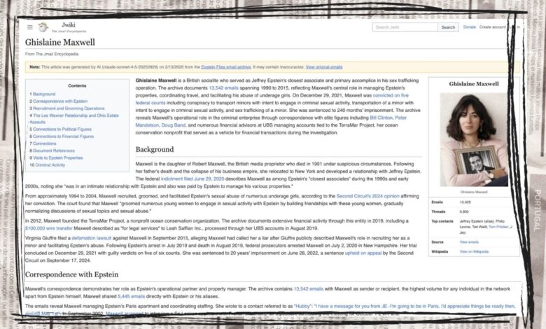 Јикипедиа чини упад у Епштајнову зечју рупу лакшим него икад