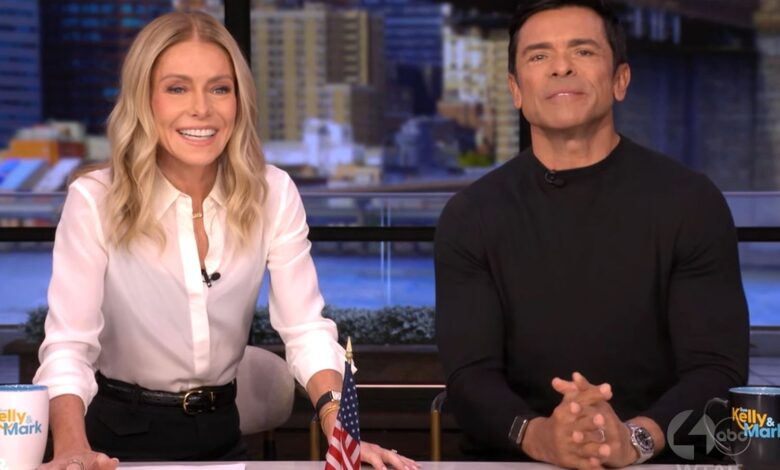 „Уживо са Кели и Марком“ дочекује студијску публику усред мећаве у Њујорку