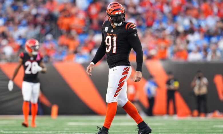 Бенгалс ГМ расправља о будућности Треја Хендриксона усред уговора, гласине о трговини НФЛ-ом Бенгалс ГМ расправља о будућности Треја Хендриксона усред уговора, гласине о трговини НФЛ-ом