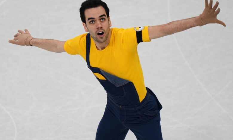 Шпански клизач каже да је „невероватно“ довести Минионс на олимпијски лед након музичког спора