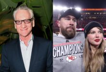 Билл Махер прави грубо поређење између бивших Тејлор Свифт и њеног вереника Тревиса Келса