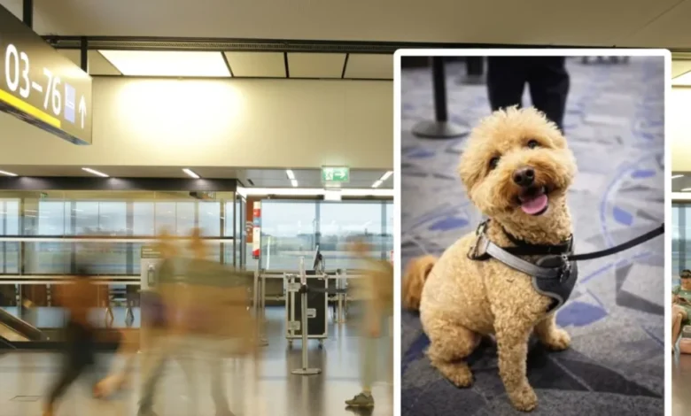 Жена је ухапшена након што је напустила свог пса на аеродрому у Лас Вегасу Жена је ухапшена након што је напустила свог пса на аеродрому у Лас Вегасу