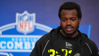 Руебен Баин Јр. из Мајамија одговара на забринутост због дужине руке у НФЛ комбинату уочи драфта 2026.