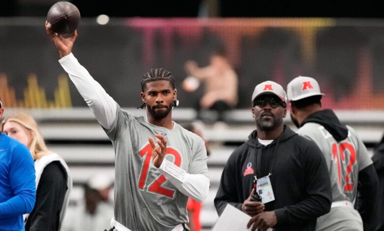 Схедеур Сандерс говори о утицају Мајкла Вика као НФЛ ментора, ‘одличан ресурс за мене’ Схедеур Сандерс говори о утицају Мајкла Вика као НФЛ ментора, ‘одличан ресурс за мене’