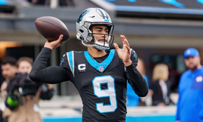 Брице Иоунг говори о ‘понизним’ Пантхерс Бенцхинг фор Анди Далтон, Ресургенце ундер Даве Цаналес