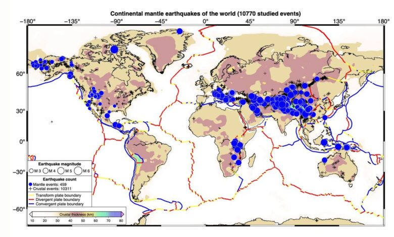 ‘Немогући’ земљотреси у омотачу заправо се дешавају широм света, открива студија