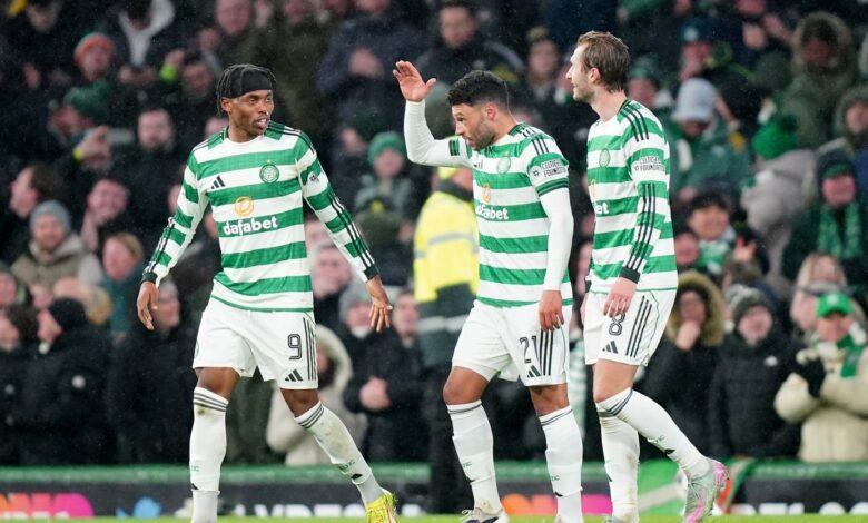 Алекс Окслејд-Чемберлен има тренутни утицај Селтика када Ренџерси испадају поене у трци за титулу