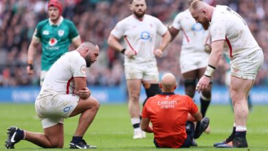 Судија Енглеске и Ирске Андреа Пиарди одбацио је повређеног у тешком мечу шест нација