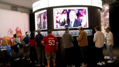 НФЛ навијачи хрле на Супер Бовл ЛКС искуство навијача у Сан Франциску