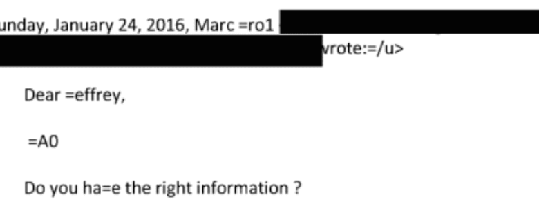 Зашто су Епстајнови мејлови пуни знакова једнакости? Зашто су Епстајнови мејлови пуни знакова једнакости?
