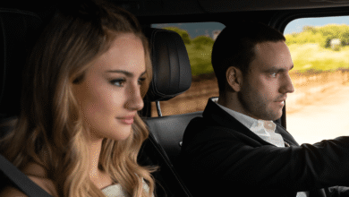 У сцени Луси и Стивена, последња линија је била од мачке