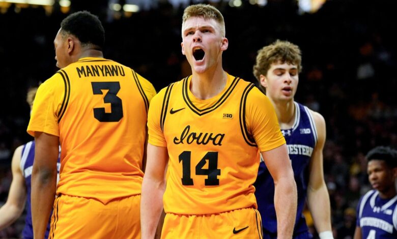 Прогноза Ајове против Мериленда, квоте, линија, време: колеџ кошаркашки избори од доказаног модела 2026.