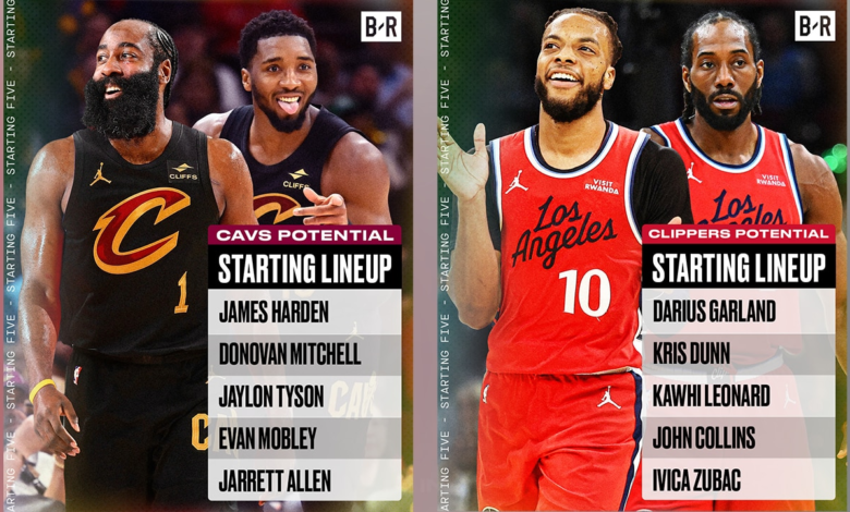 Цавс, Цлипперс ажурирани спискови, ограничење плата након пријаве Џејмса Хардена