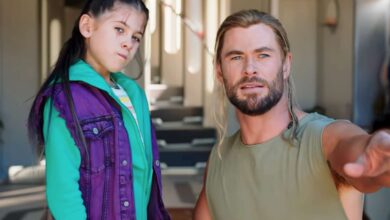 Крис Хемсворт је морао да ‘поткупи’ ћерку да дође на сет ‘Судњег дана’