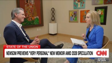 Гевин Њусом се врпољи док се пече око растућих трошкова живота у Калифорнији