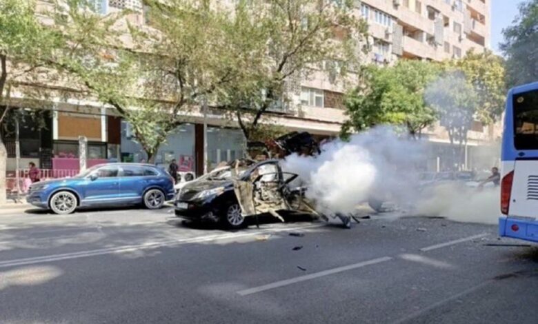 Аутомобил експлодирао испред америчке амбасаде у Јерменији