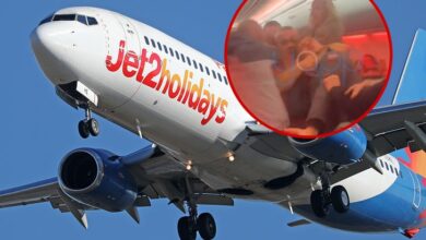 Доживотно забрањени путници након луде туче на лету Јет2, погледајте видео Доживотно забрањени путници након луде туче на лету Јет2, погледајте видео