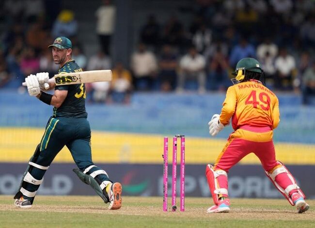 Аустралија запрепашћена Зимбабвеом у 23 трке узнемирена јер Светско првенство прети да пропадне