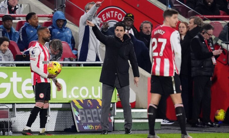 Шеф Арсенала Микел Артета каже да је „хаос“ у Брентфорду могао бити гори